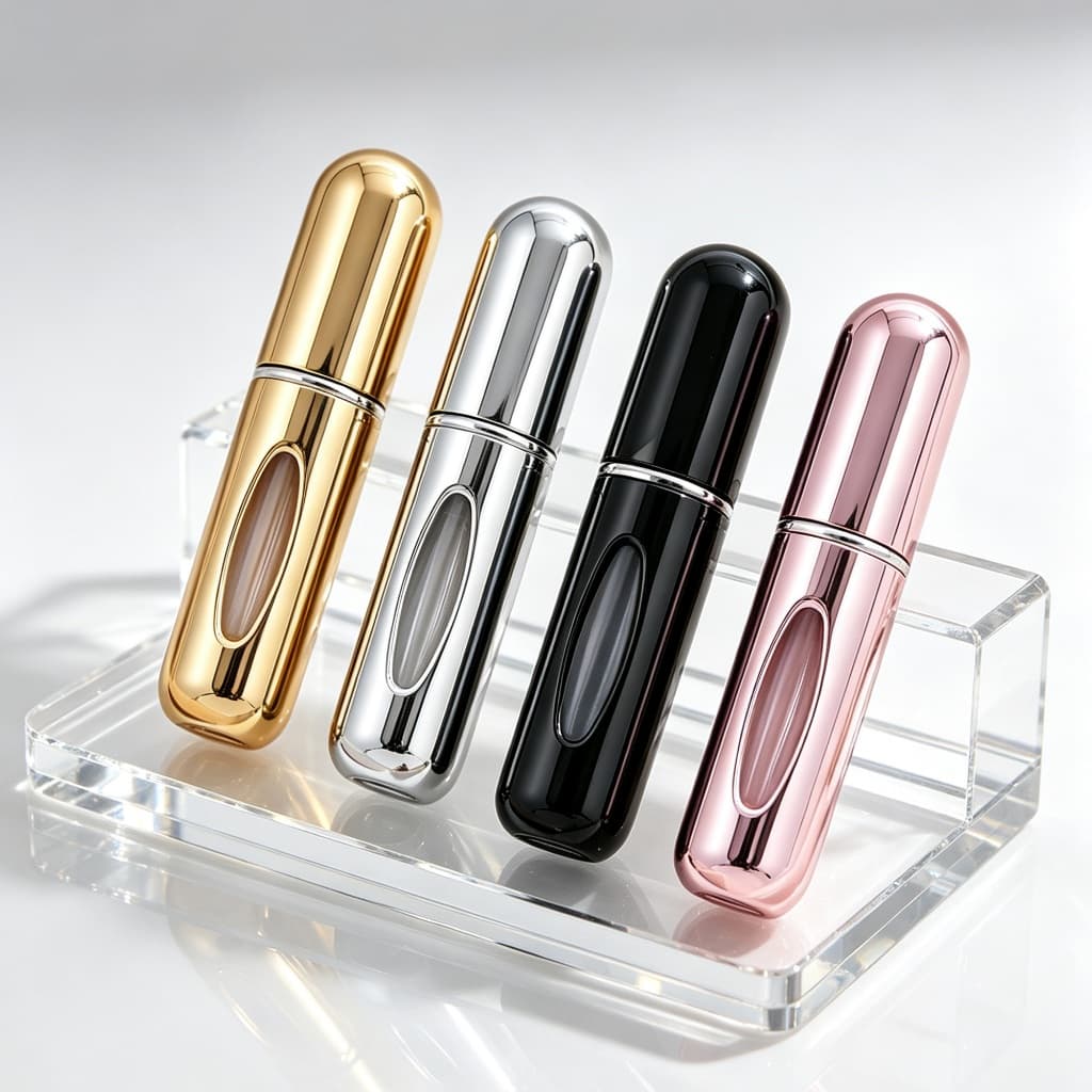Porta Perfume Mini Borrifador Spray Pulverizador Portátil Viagem 5ml