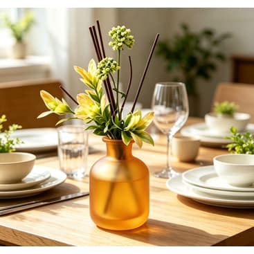 Flor Difusora para Aromatizador de Ambiente Decoração De Sala Difusor Difusor Aromático Decorativo em Vidro com Flores