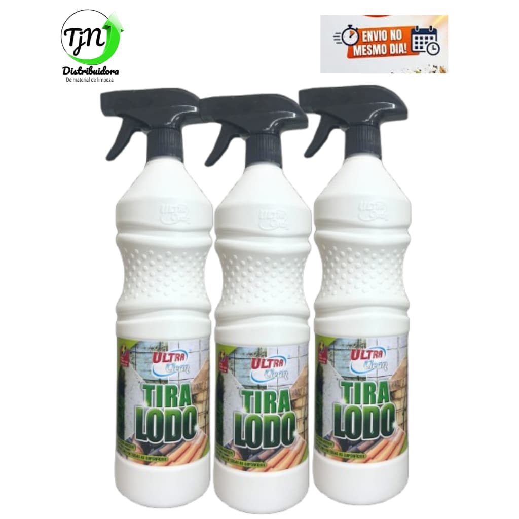 Tira Lodo  Limpa Sem Agredir em toda superfície Limpeza Pesada Removedor de Limo e Sujeira Forte Ultra Clean