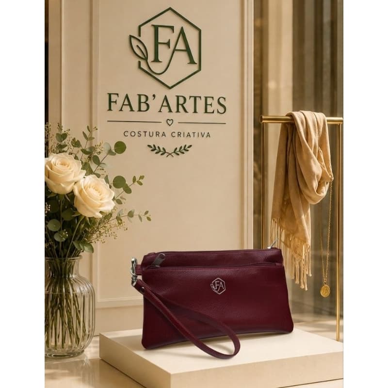 Carteira porta celular com bolso externo/Bolsa pequena