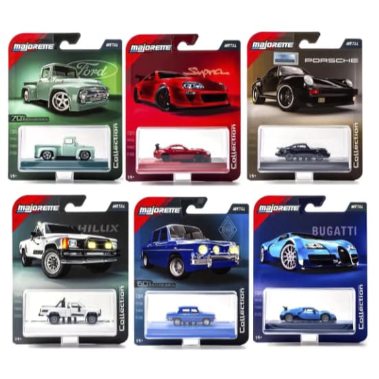 Miniatura Majorette Collection Series 1/64 - Carrinhos de Metal - Vários Modelos