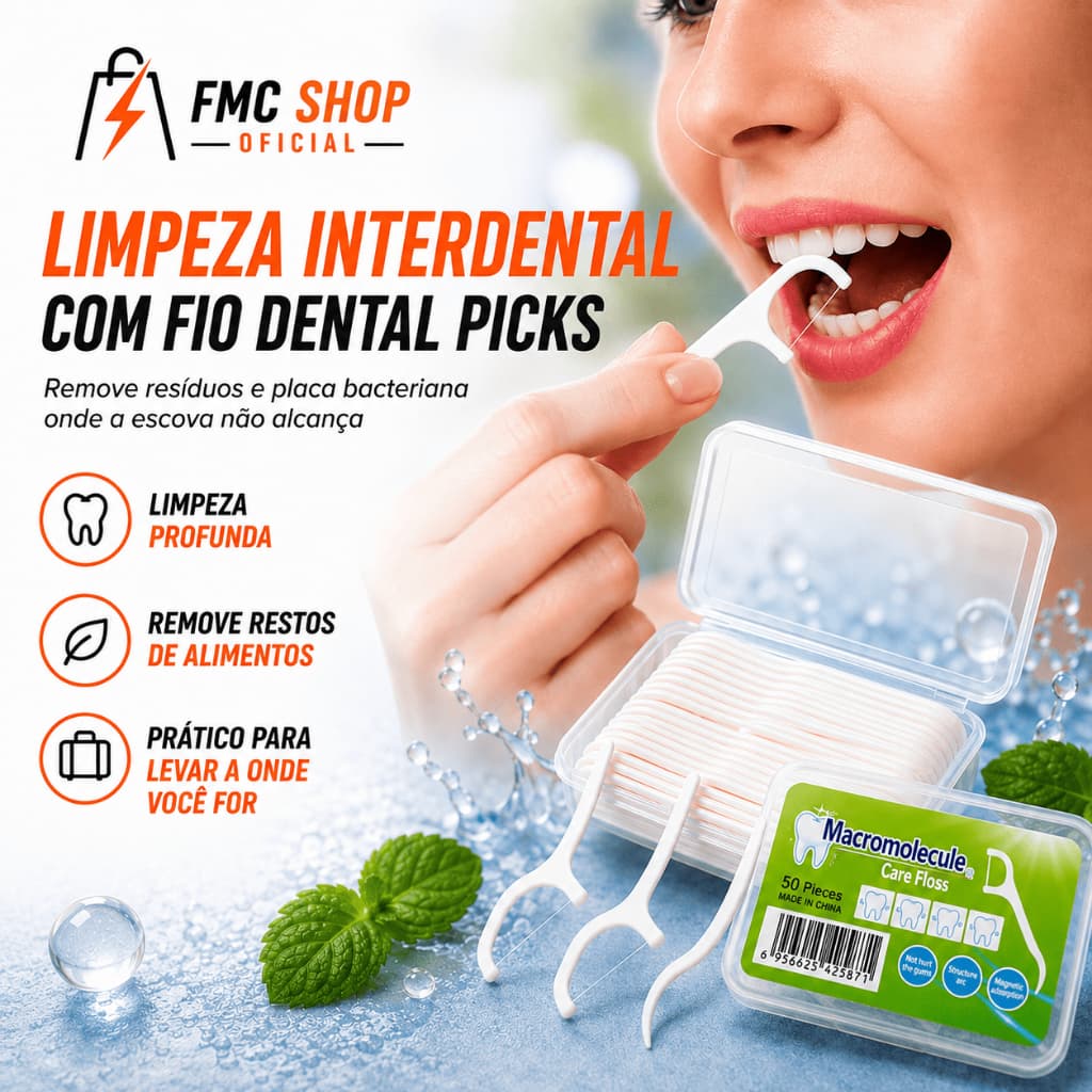 KIT 50/100/150PÇS Fio Dental Picks Palitos Dentes Vara Dente Escova De Limpeza Interdental Pick Oral Higiene Cuidado