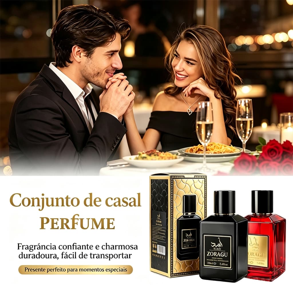Kit 2 Perfumes 100ml Masculino e Feminino Luxo Presente Casal Premium Lattafa Perfume Árabes