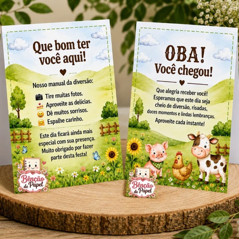 Centro de Mesa Cartão Agradecimento Para Chá de Bebê Chá Revelação Festas, Aniversario Infantil