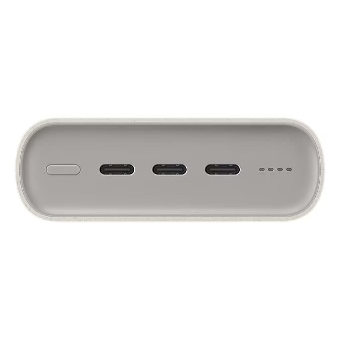 Samsung Bateria Carregador Portatil 3x USB-C 20000mAh Super Rapida 45W - Bege