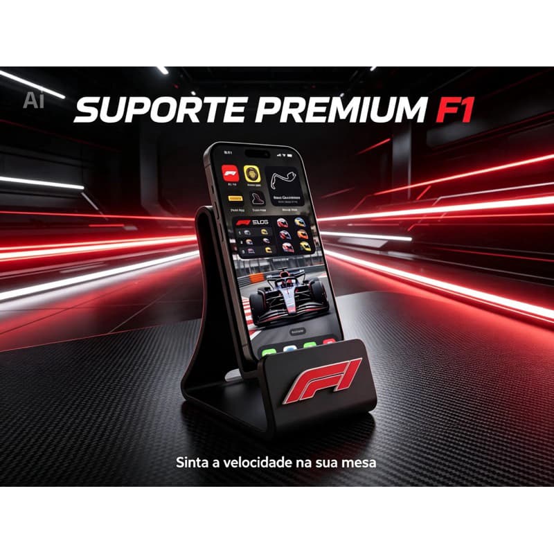 Suporte Premium F1 – Sinta a Velocidade na Sua Mesa!