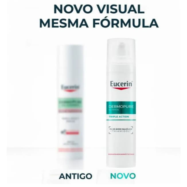 Sérum Facial Antiacne Dermo Pure Efeito Triplo 40ml (Embalagem NOVA ou ANTIGA)