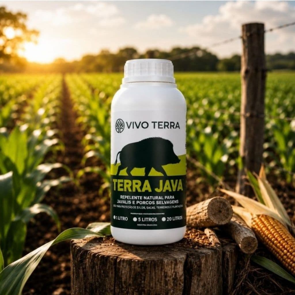 Vivo Terra Espata Javali Proteção De Lavoura Soja Milho Arroz Amendoim Adjuvante Amargador 1L