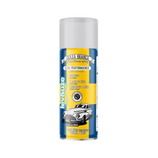 Graxa Branca de Lítio Spray Multiuso Automotivo e Doméstico 300ml 180g
