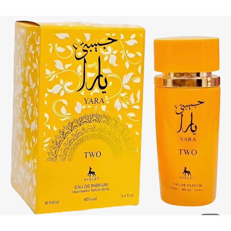 Perfume YARA TWO Ayelet EAU De PARFUM 100ml Árabe doce Frutal