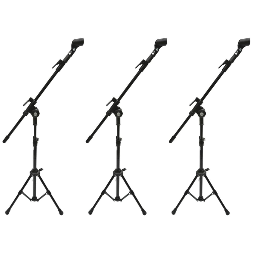 3 Pedestal Girafa Para Microfone 80-125cm Vector PMV-01-PAC