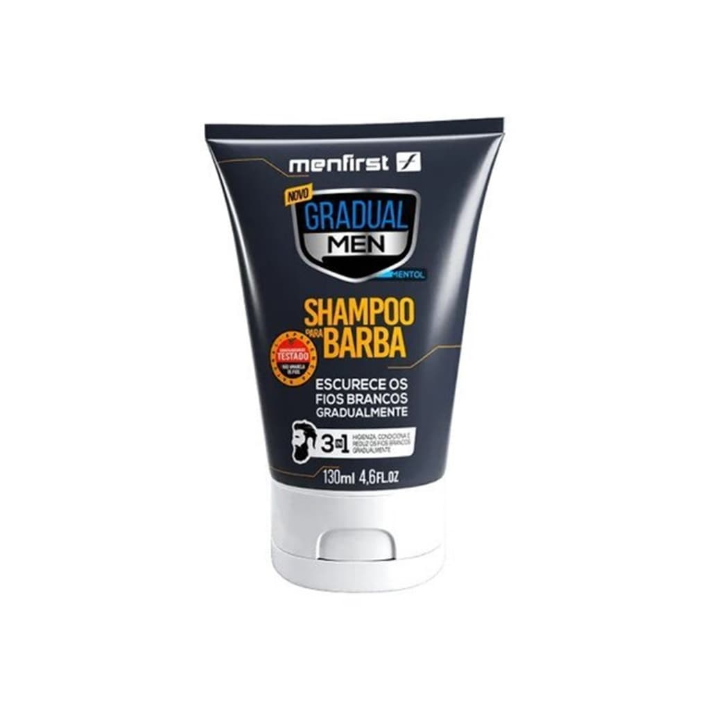 Shampoo Gradual Men Barba – Escurecedor Gradual para Barba
