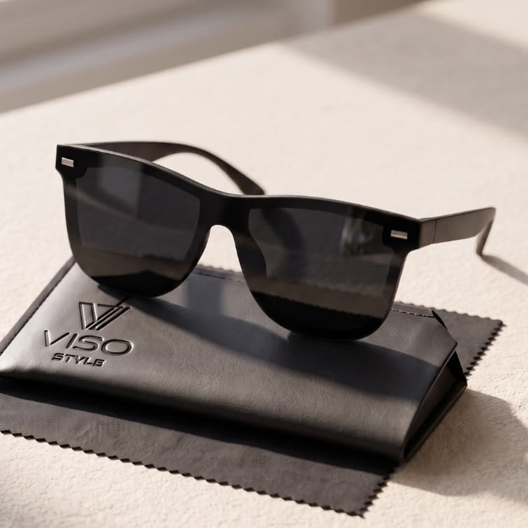 Óculos de Sol Quadrado Escuro Premium Classico Lente unica Basico Blogueira uv400 Masculino Feminino