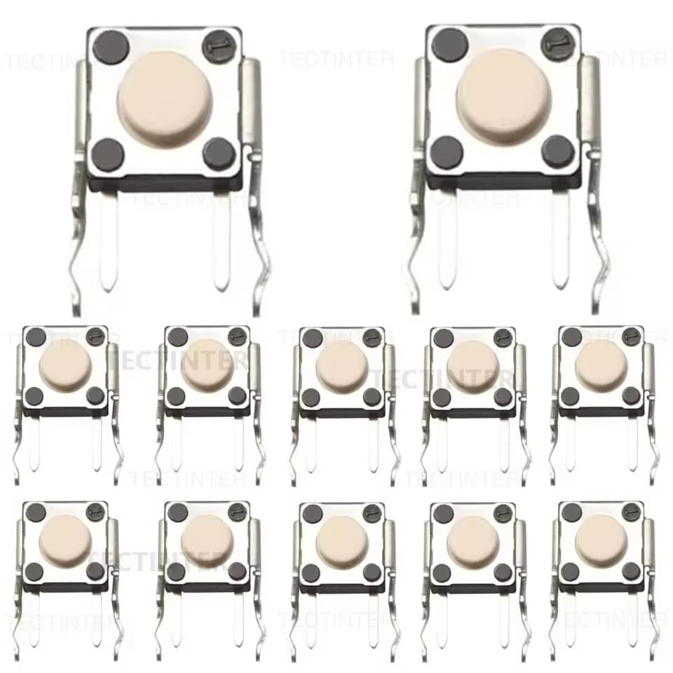 Botão Joystick de Substituição p/ Controle de XBOX One, Interruptor Tátil XBOX 360 (Kit 10 Unids)