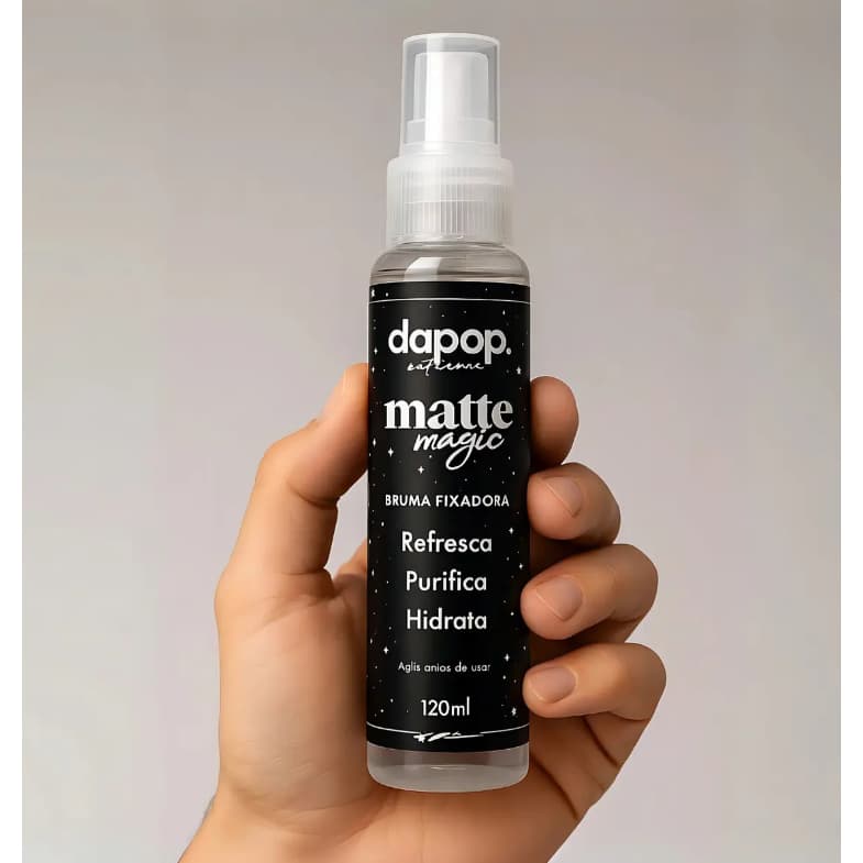 Bruma Facial Fixadora De Maquiagem Matte Magic Dapop