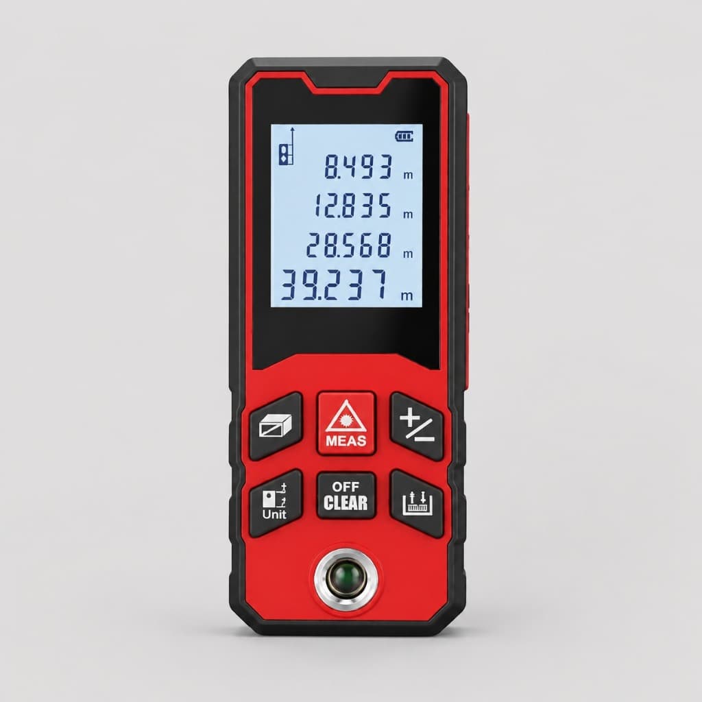 Trena Digital A Laser Ketchup LS-FR6055 40m- Vermelho