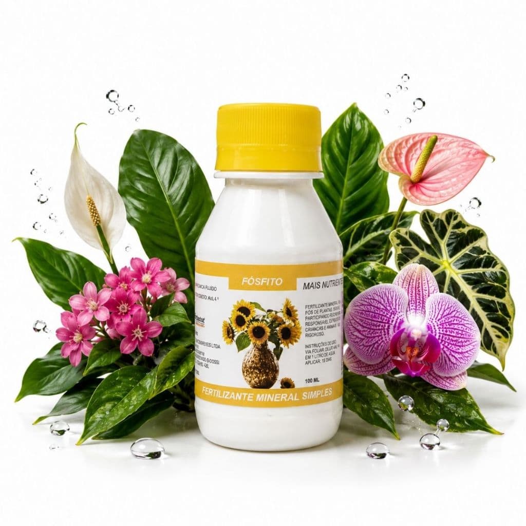 Fosfito Fungicida Proteçao Concentrado P/ Jadim Flores 100ml