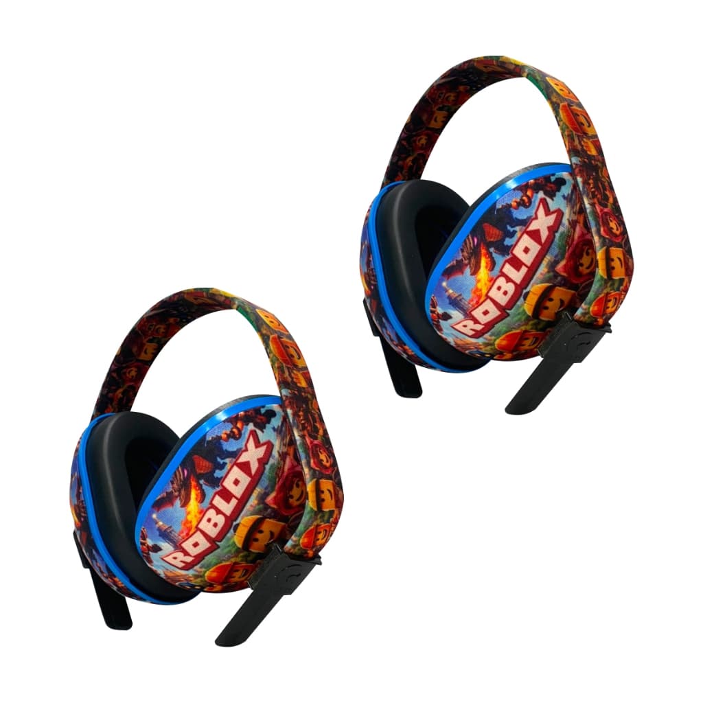 Abafador De Ruídos Roblox Infantil Ajustável Confortável Criança Protetor Auricular Tea Tdah
