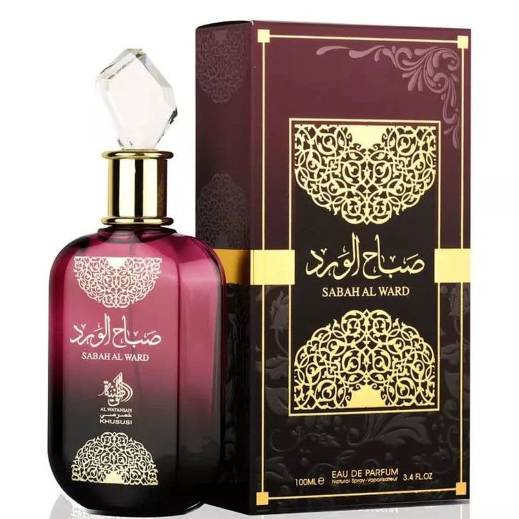 Perfume Árabe Original  Eau De Parfum Al Wataniah Sabah Al Ward Floral Oriental 100ml