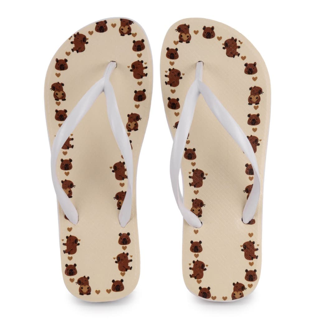 Chinelo Feminino Estampado para Verão Leve e Confortável