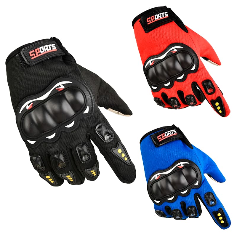 Luva para Moto Motociclista Motocross Trilha com Proteção Antiderrapante