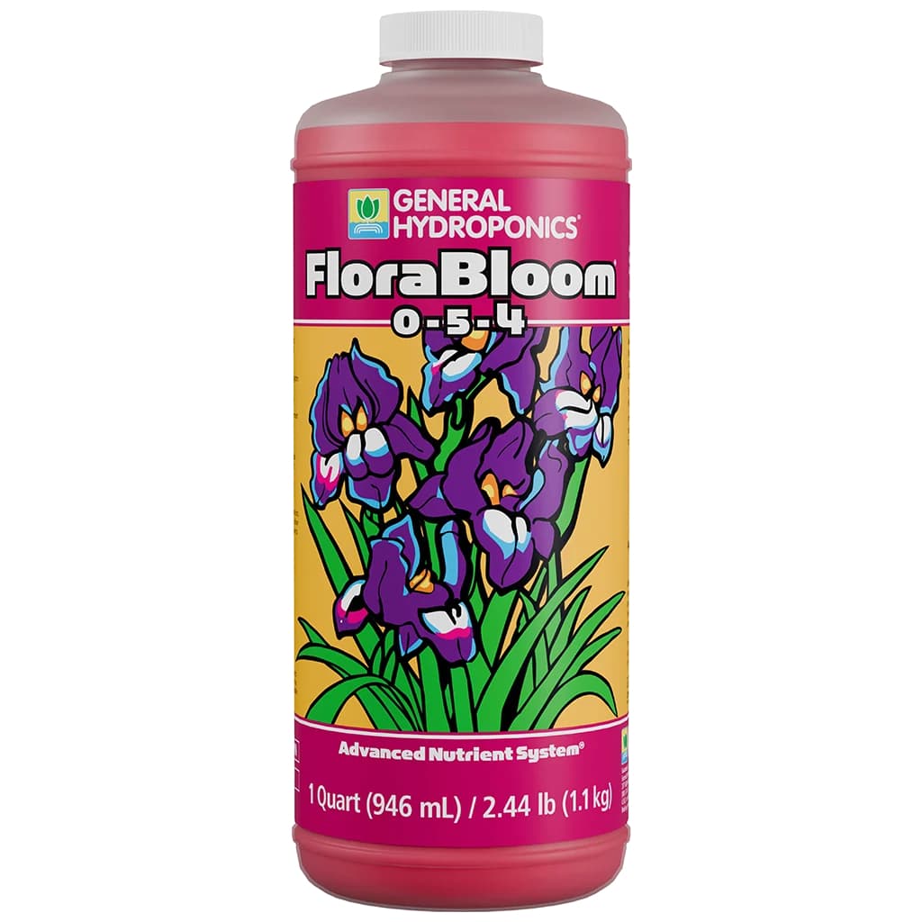 Fertilizante FloraBloom (0-5-4) 946ml - General Hydroponics – Fertilizante base de Floração