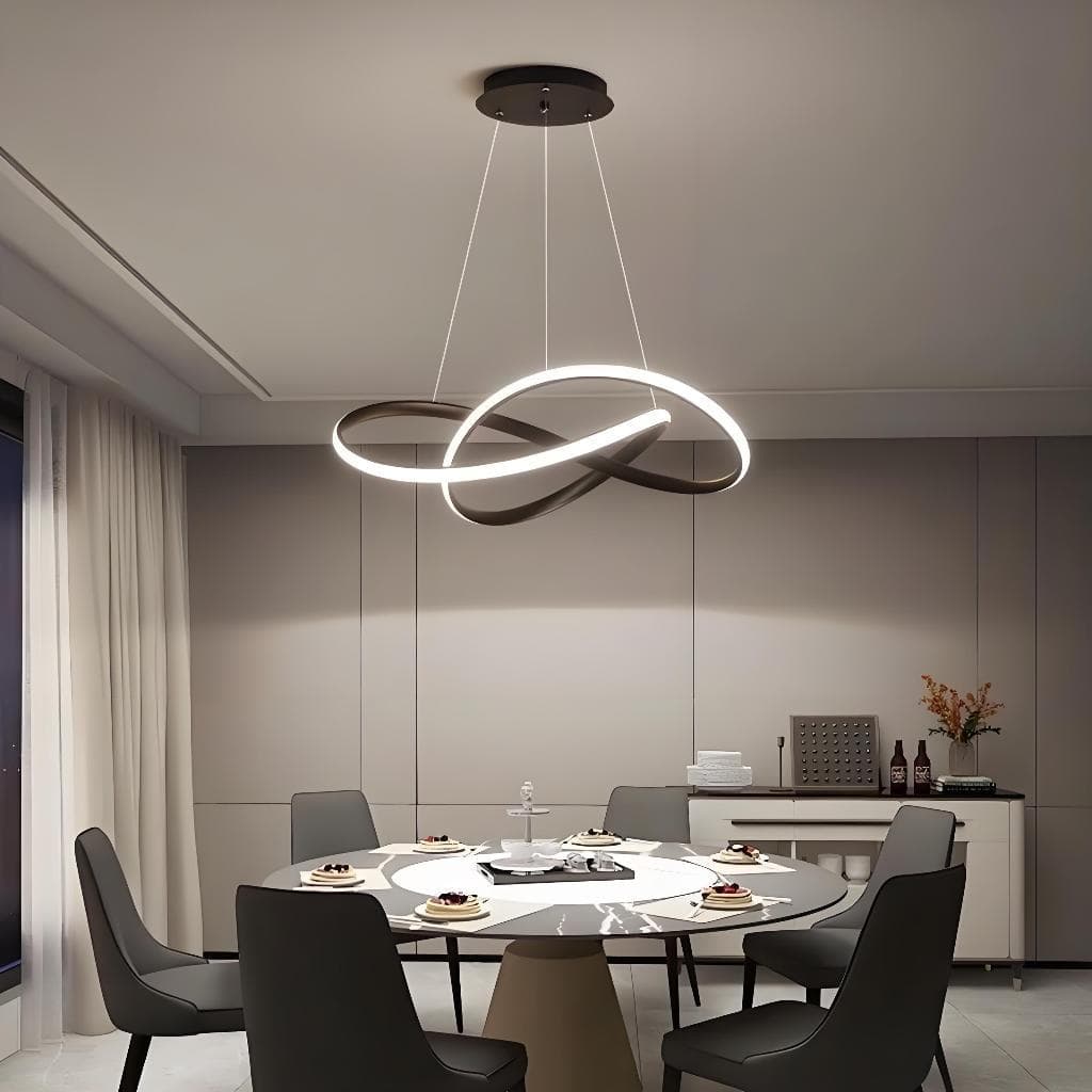 3 Colors In 1 Remote Control Light Living Room Chandelier Kitchen Pendant Ceiling Lamp Led Nordic Modern Decoration