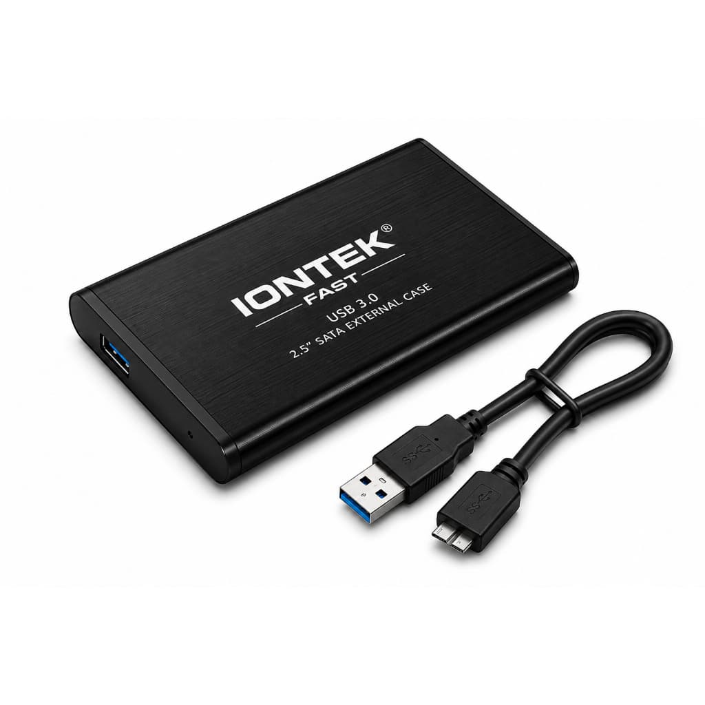 Case HD SSD Externo IONTEK 2.5 SATA USB 3.0 Até 3TB Notebook PC PS4 PS5 Xbox One Series X/S