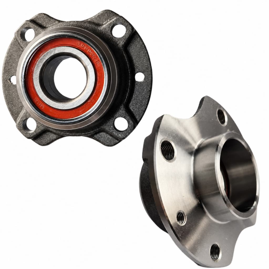 Cubo de Roda 4 Furos p/ Carretinha – Padrão Fiat e Volks, Aço Reforçado, Alta Durabilidade