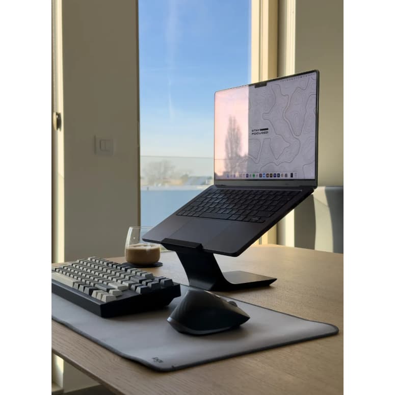 Suporte Notebook Laptop Compacto Base Leve Ergonômico Macbook Apple