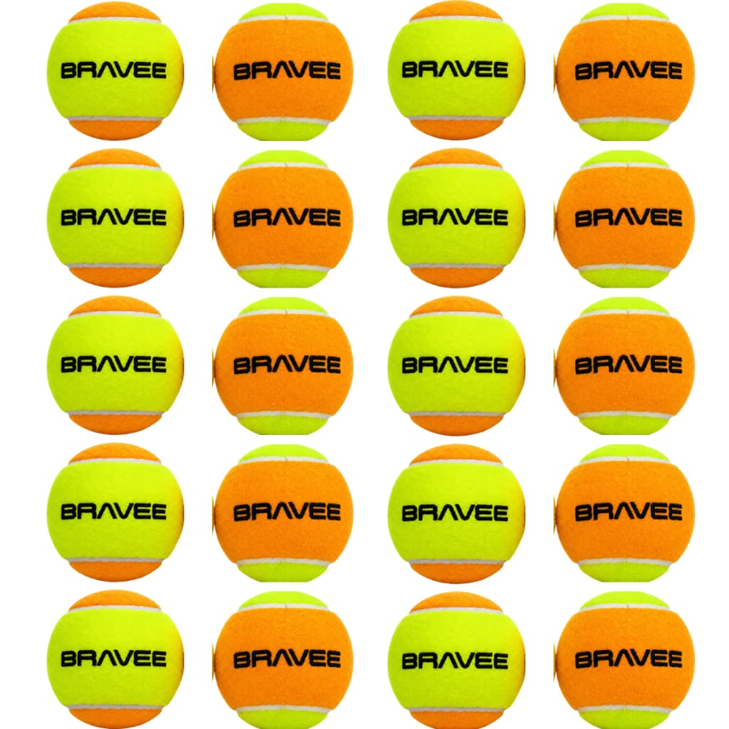BOLINHA BEACH TENNIS OFICIAL BRAVEE - KIT 10UN