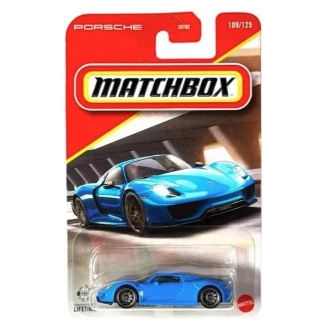 Matchbox Miniaturas Colecionáveis 109/125 Porsche Spyder Ref 30782