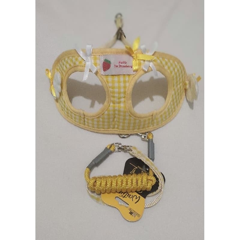 Conjunto de Peitoral e Guia para Cães/Gatos.