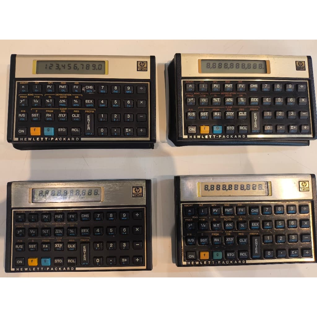 CALCULADORA FINANCEIRA HP 12C GOLD USADA  FUNCIONANDO LEIA A DESCRIÇÃO -VALOR DA UNIDADE