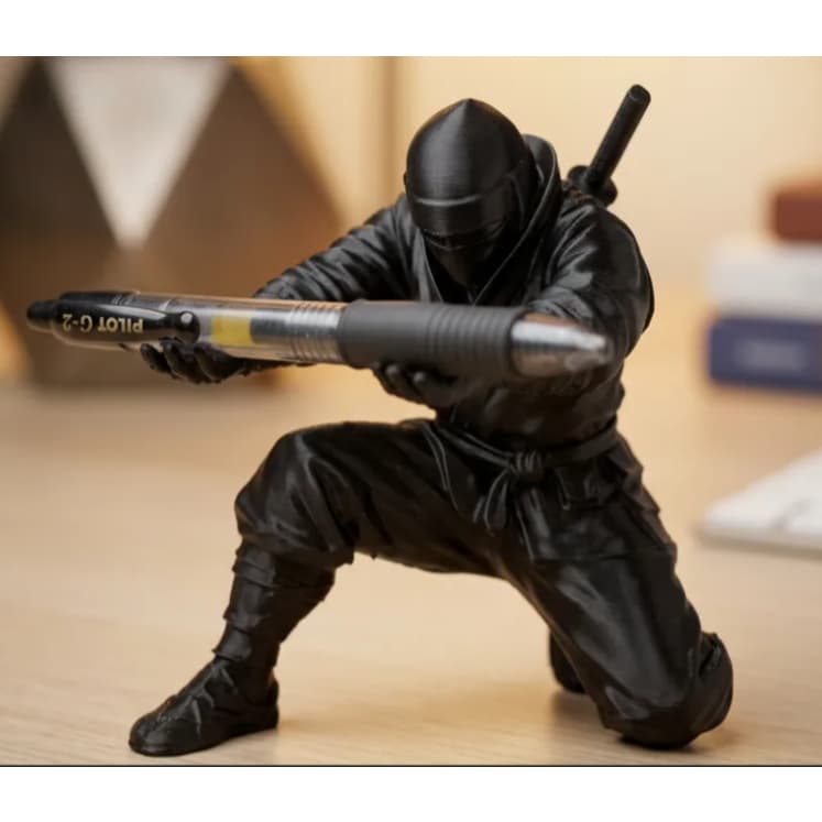 Porta-Canetas Ninja - Decoração de Mesa - decoração