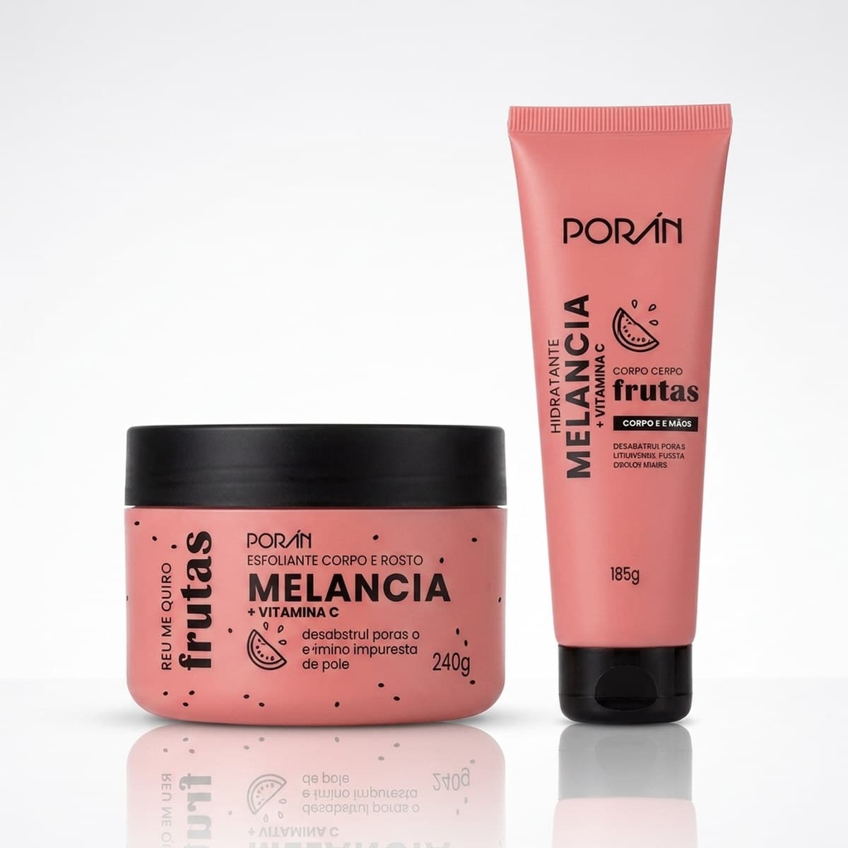 Kit Poran Melancia Esfoliante + Hidratante