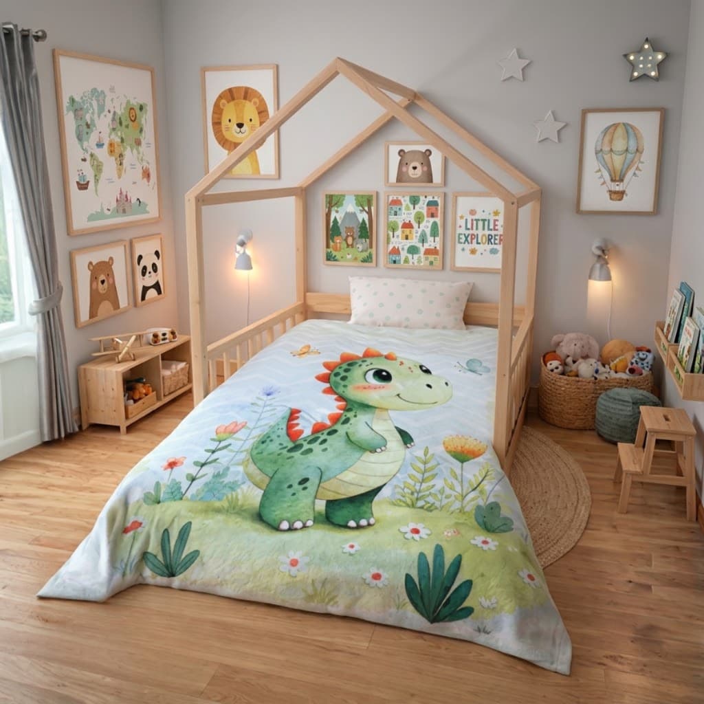 Manta Flannel Infantil Solteiro Flannel 2,50m x 1,60m em Microfibra – Macia e Aconchegante