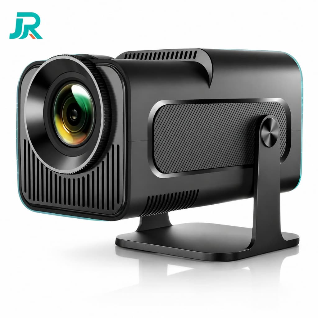 Projetor Smart HY320 Atualizado Portátil Android Full HD 1920x1080 11 WiFi 6 Bluetooth Suporte 4K