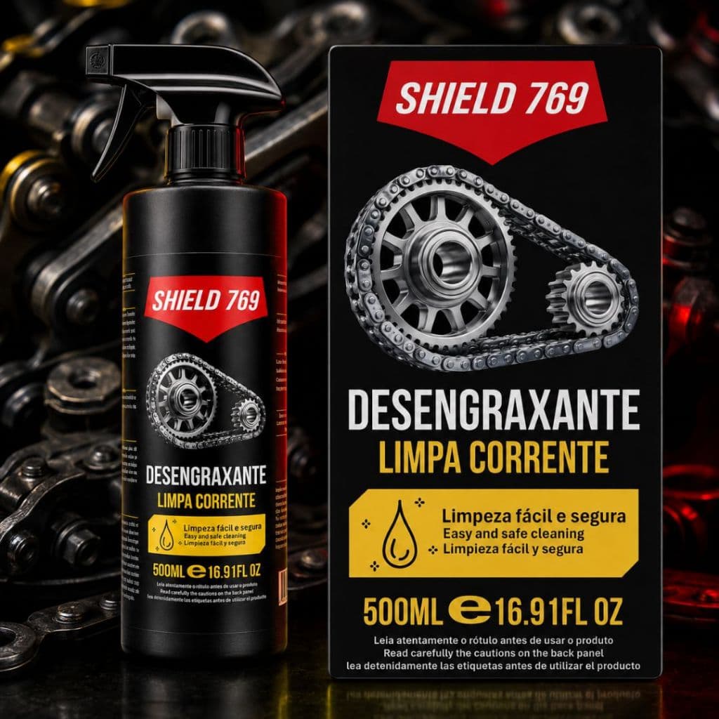 Limpa Corrente Moto Bike  Removedor Oleo Graxa Piche Limpa Relação - Rende até 10litros