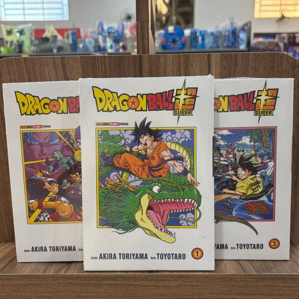 Mangá Dragon Ball Super Volumes de 1 a 6 - Anime - Editora Panini
