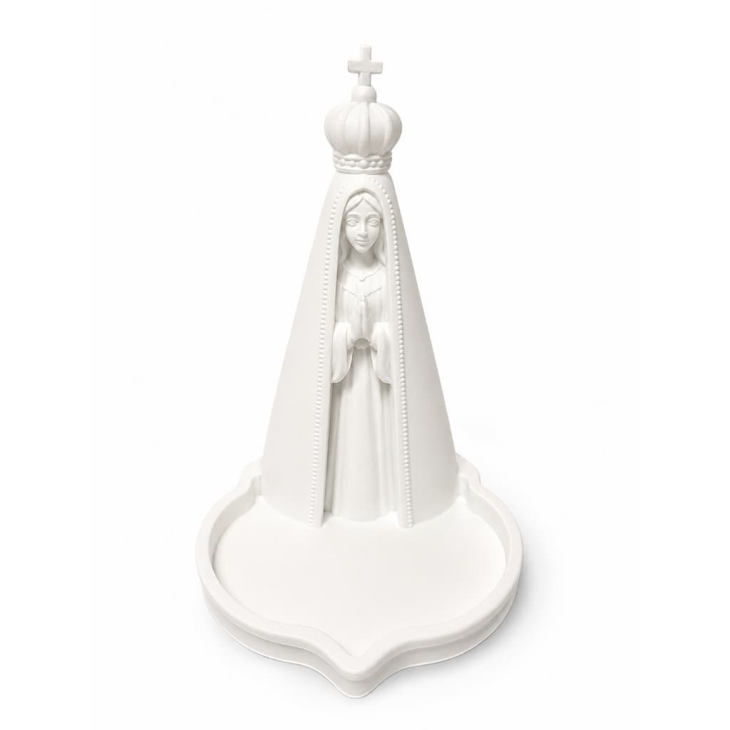 Suporte Porta Terço Nossa Senhora Aparecida Decoração Religiosa Católica