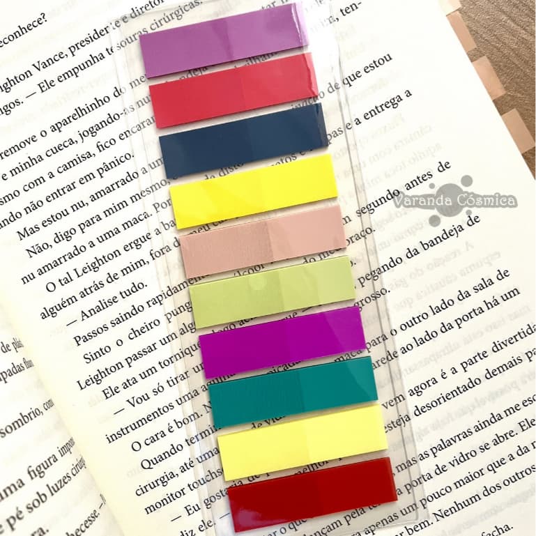 200 a 1200 Notas transparentes / flags para livros / notas adesivas / marcador de páginas / bloco escolar