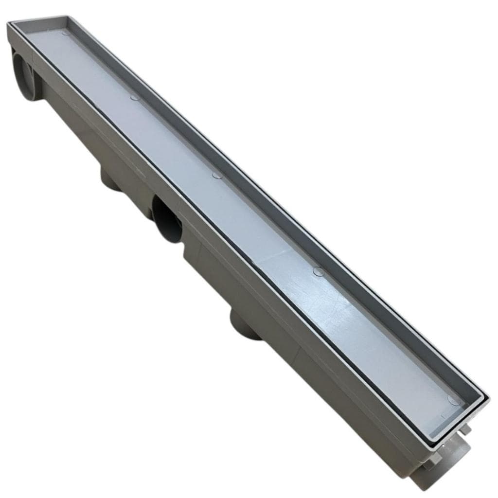 **Kit 3 Ralos Ocultos Linear 6x50  – Ralo Invisível para Banheiro**