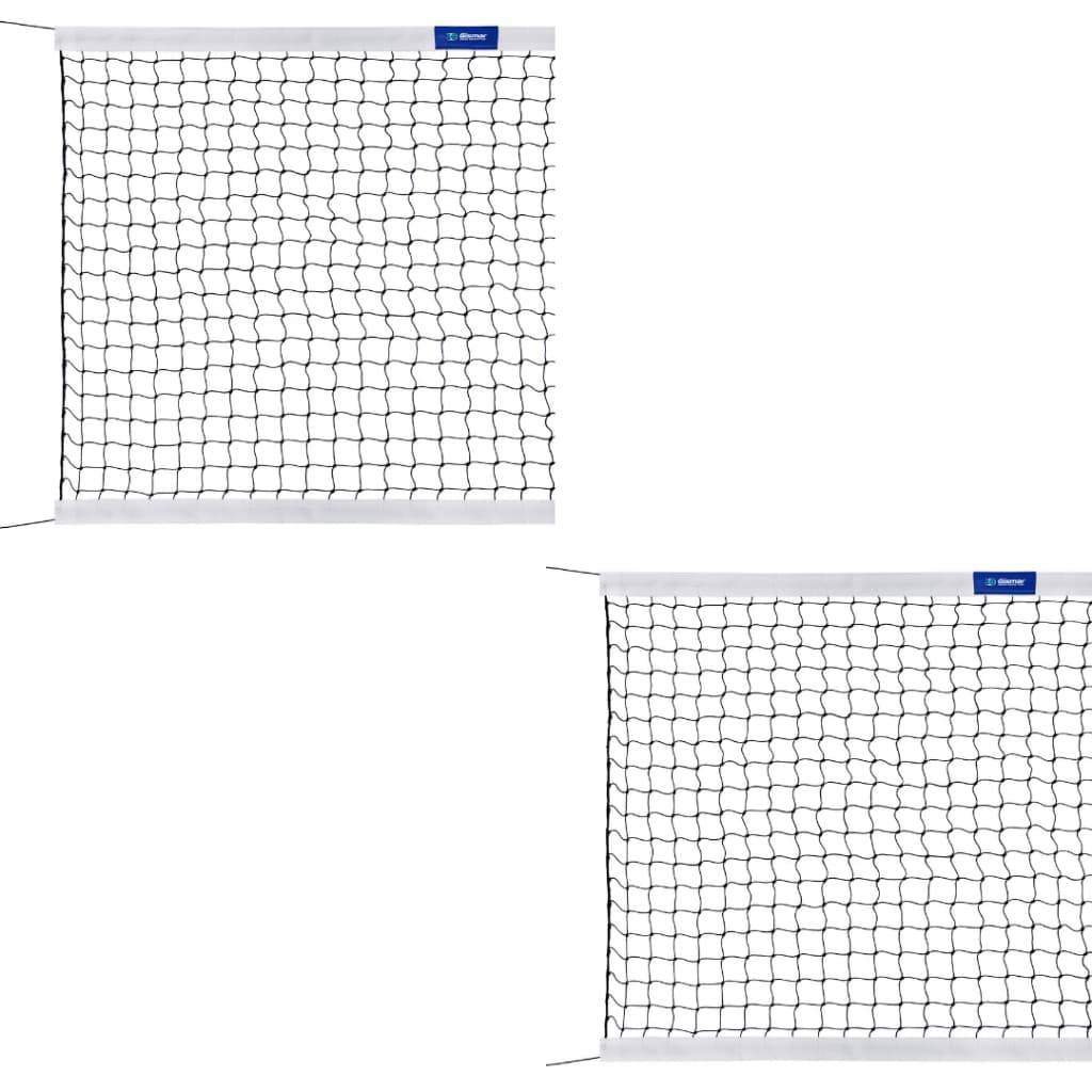 Kit 2 Redes Biribol Vôlei Piscina 5m Malha 5cm 2 Faixas