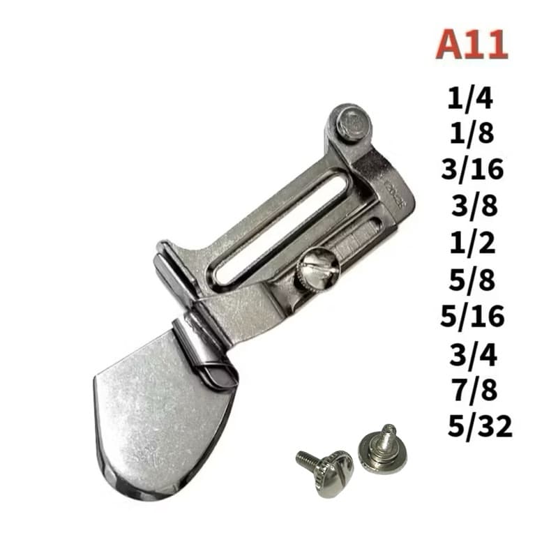 Aparelho A11 Fazer Dobrar Bainha Barra Sem/Com Parafusos Reta Industrial 1/8 3/16 1/4 1/2 5/16 3/8 5/8 3/4 7/8 5/32