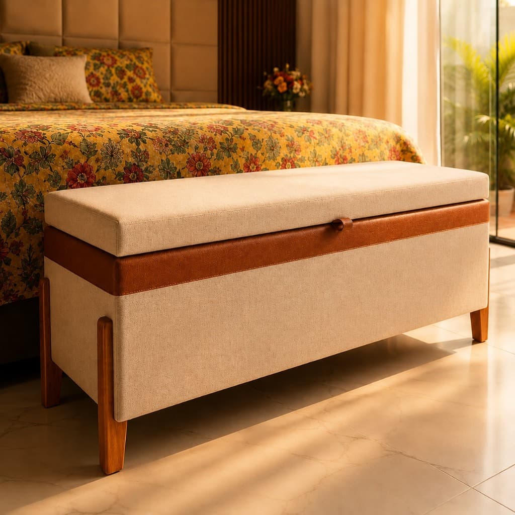 Recamier Baú Recamier para Quarto Baú Recamier Sofá Baú Recamier Casal Baú para Quarto Sapateira Baú Pé de Cama