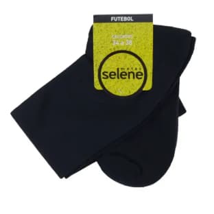 Meião Preto Poliamida Futebol Militar Uniforme selene