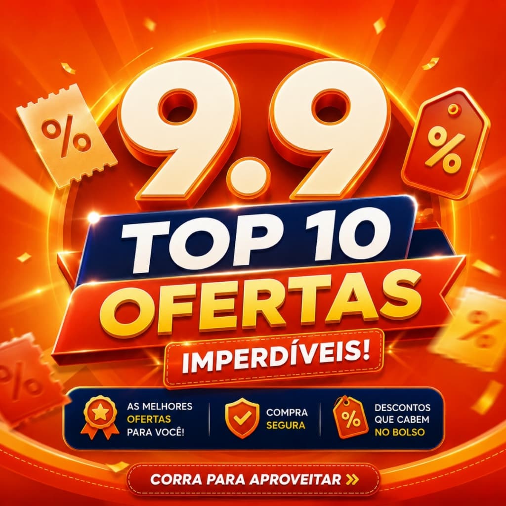 Top 10 Ofertas Casa Beleza Pet Descontos Especiais Shopee 9.9 Promoções Exclusivas PRONTA ENTREGA