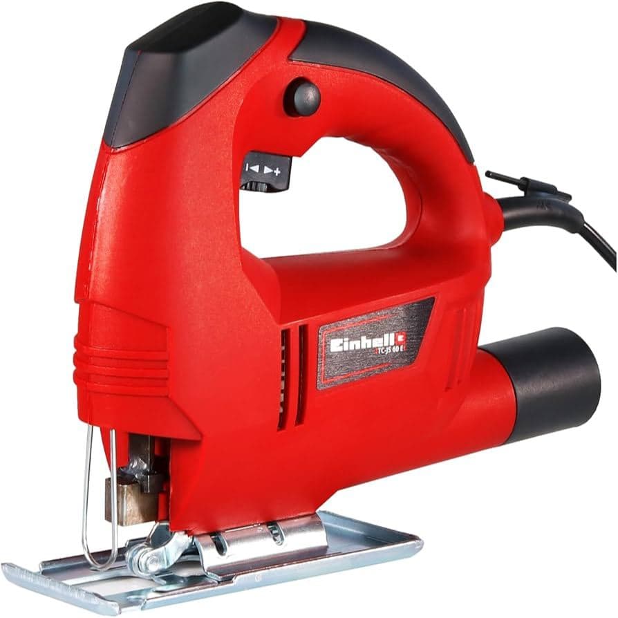 Serra Tico Tico Einhell TC-JS60E 400W 60mm Com adaptador para aspiração de pó e lâmina de serra