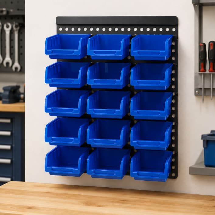 Painel Organizador Gaveteiro 15cx Porta Parafuso Sigma Tools
